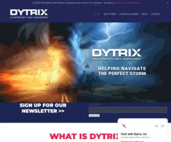 DYtrix.com(Your Counterparty Risk Management Solution) Screenshot