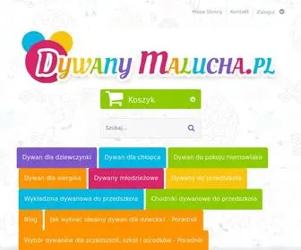 Dywanymalucha.pl(Dywany dla dzieci) Screenshot