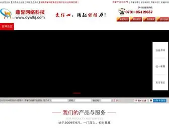 DYWLKJ.com(湖南营销型网站建设) Screenshot