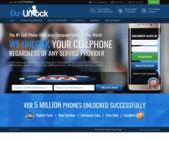 DZ-Unlock.com(Déblocage) Screenshot