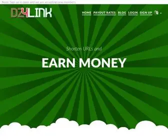 DZ4Link.com(Earn money) Screenshot