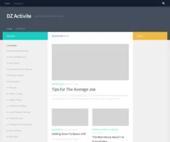 Dzactiviste.info(Web Design & Development Trends) Screenshot