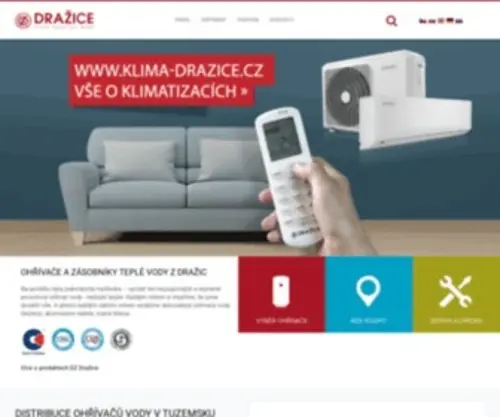 DZD.cz(Ohřívače a zásobníky teplé vody) Screenshot