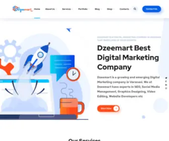 Dzeemart.com(Digital Marketing Company in Varanasi) Screenshot