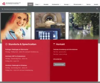 Dzek.de(Diagnostikzentrum Esslingen) Screenshot
