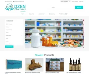 Dzenpharmacy.com(Online Pharmacy) Screenshot