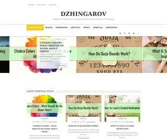 Dzhingarov.com(Inspired Spot) Screenshot