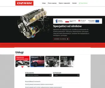 Dziak.pl(Specjaliści od silników) Screenshot