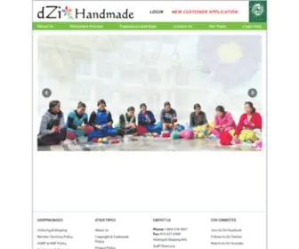 Dzi.com(DZi Handmade) Screenshot