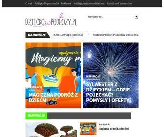 Dzieckowpodrozy.pl(Gdzie na Wakacje z dzieckiem) Screenshot