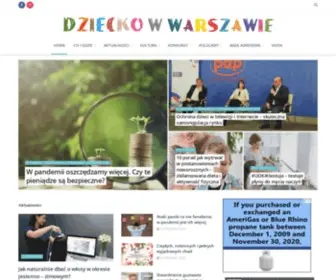 Dzieckowwarszawie.pl(Dziecko w Warszawie) Screenshot