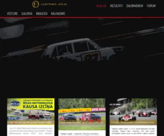 Dzintaraaplis.lv(Responsive Entertainment Joomla template for Joomla 2.5 and Joomla 3) Screenshot