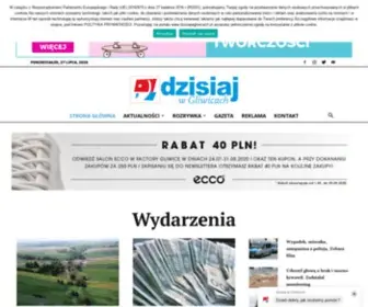 DzisiajWgliwicach.pl(Ulubiony Serwis Informacyjny Gliwiczan. Codziennie nowe informacje) Screenshot