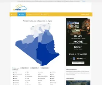 Dzmeteo.com(Algérie (Dz) Météo) Screenshot