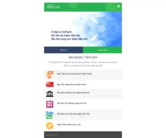 Dzpayvn.com(Ví Điện Tử DzPayVn) Screenshot