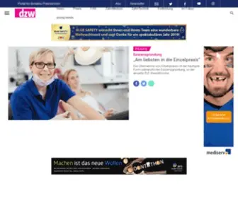 DZW.de(Die Zahnarzt Woche) Screenshot