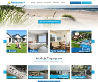 Dzwirzyno.net.pl(Noclegi w Dźwirzynie) Screenshot