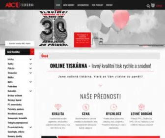 E-ABCTiskarna.cz(Online) Screenshot