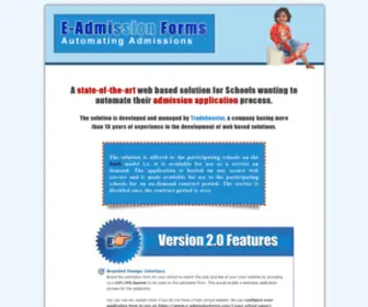 E-Admissionforms.com(E-Admission Forms) Screenshot