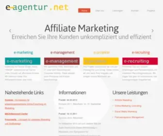 E-Agentur.net(E Agentur) Screenshot