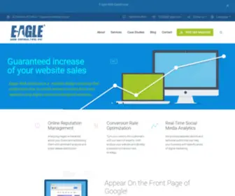 E-Agle.com(New York Web Design) Screenshot