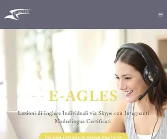 E-Agles.com(Lezioni d'Inglese via Skype) Screenshot