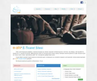 E-Ahi.com(E-Ahi E-Ticaret Yazılımı) Screenshot