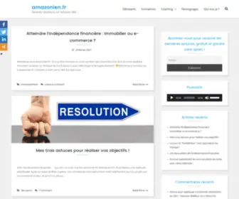 E-Amazonien.fr(Devenez vendeurs sur Amazon FBA) Screenshot