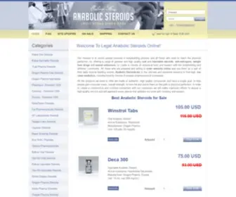 E-Anabolicsteroids.com(Anabolic Steroids) Screenshot