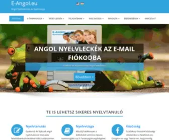 E-Angol.eu(E Angol) Screenshot