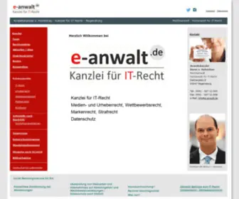 E-Anwalt.de(Kanzlei für IT) Screenshot