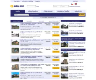 E-Aukce.com(Dražby) Screenshot