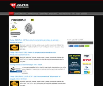 E-Auto.com.mx(El Sitio de los Mecánicos y Refaccionarios) Screenshot