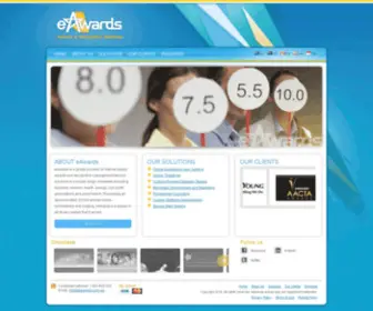 E-Award.com.au(Online Awards Entry Submission and Judging System for the industry) Screenshot