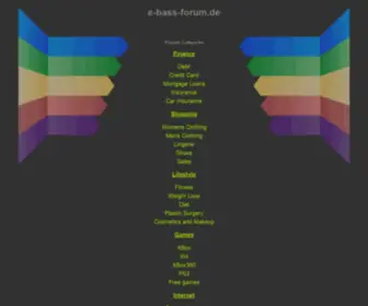 E-Bass-Forum.de(E-Bass) Screenshot