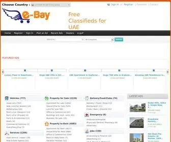 E-Bay.ae(Free Classifieds Dubai UAE) Screenshot