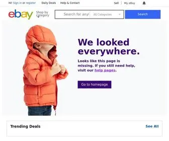 E-Bay.it(Electronics, Cars, Fashion, Collectibles & More) Screenshot