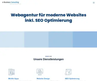 E-BC.ch(E-Business Consulting GmbH) Screenshot