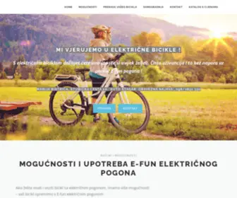 E-Bicikli.com.hr(Električni bicikli) Screenshot