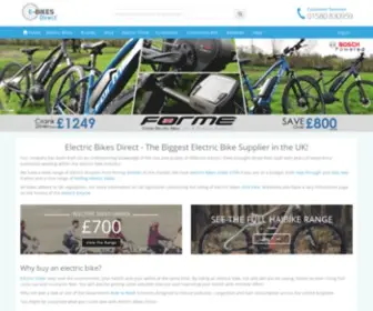 E-Bikesdirect.co.uk(Electric Bike) Screenshot