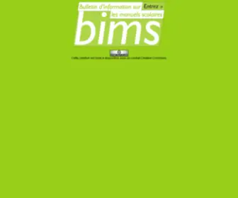 E-Bims.org(Franais) Screenshot