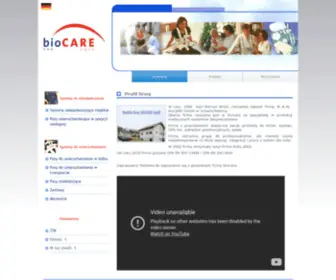 E-Biocare.pl(B & W bioCARE) Screenshot