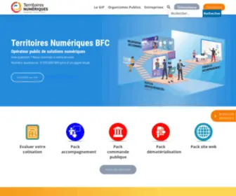 E-Bourgogne.fr(Territoires Numériques) Screenshot