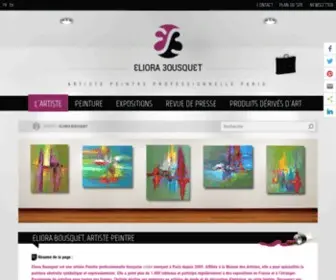 E-Bousquet.com(Site internet officiel d'Eliora Bousquet) Screenshot