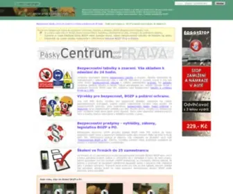 E-Bozp.cz(Bezpecnostní tabulky) Screenshot