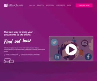 E-Brochures.com.au(Custom Interactive Online eBooks) Screenshot