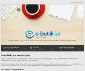 E-Butik.se(Webshop för Lönsam E) Screenshot
