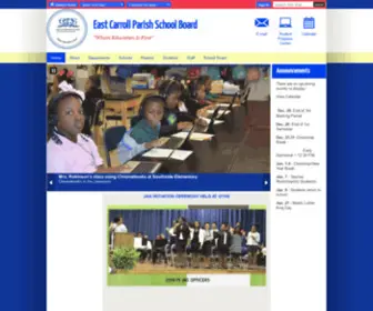 E-Carrollschools.org(E Carrollschools) Screenshot