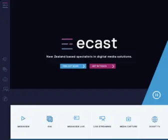 E-Cast.co.nz(Ecast) Screenshot