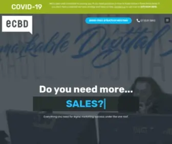 E-CBD.com(A Gold Coast Web Design & Digital Marketing Agency) Screenshot